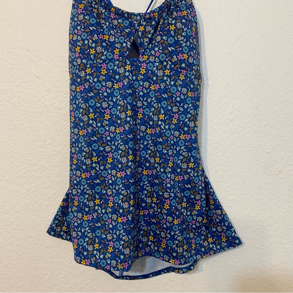 Patagonia Blue Floral Tankini Top - Picture 12 of 13